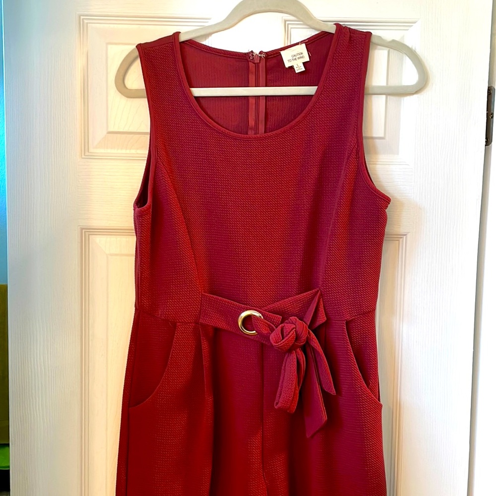 Burgundy Jumper